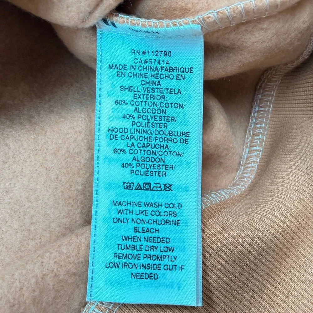 True‎ Religion Zip Hoodie Mens XL Orange Buddha Logo Seal Sweatshirt